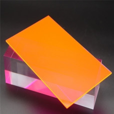 Полистирол листовой оранжевый ударопрочный HIPS 4х1500х3000 мм